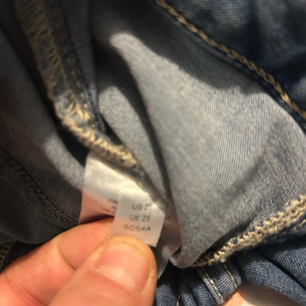 We The Free Jeans 29 Womens Light Wash High Rise Flare Bell
Bottom Size 25 - Picture 4 of 13